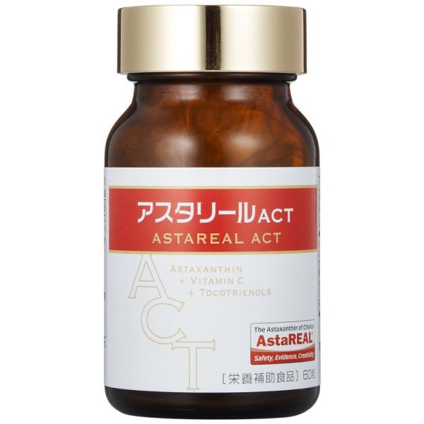 アスタキサンチンサプリメント 60粒 健康補助食品 2個セットアスタリールACT