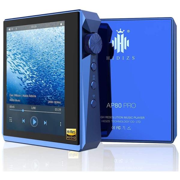 MP3プレーヤー Bluetooth付きHIDIZSAP80 PRO MP3プレーヤー、LDAC/a...
