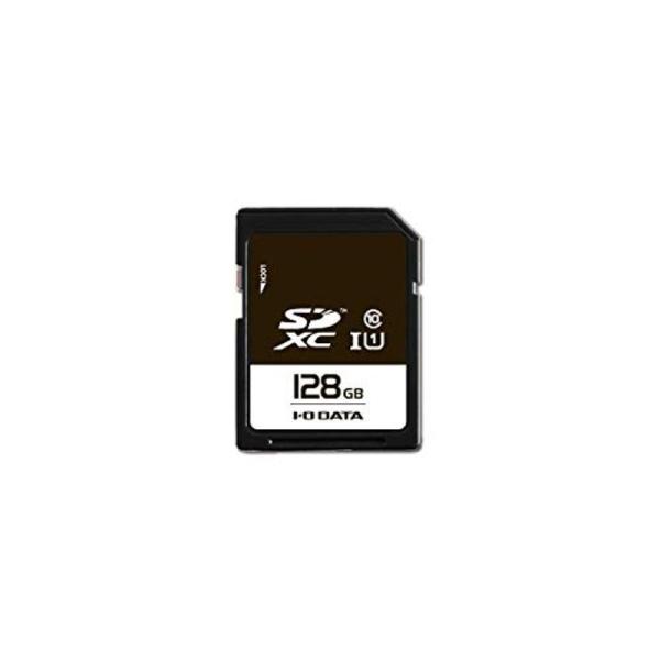 SDカード 128GB I/Oデータ SDXCメモリカード Class10 UHS-I SDU1-1...