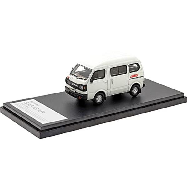 ミニカー Hi Story 1/43 スバル SAMBAR 4WD (1980) ガルホワイト 完成...