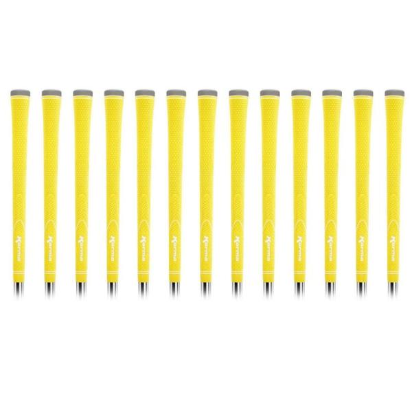 (Yellow) - Karma Neion II Golf Grip Bundle