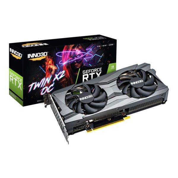 グラフィックカード INNO3D RTX 3060 TWIN X2 OC 12GB