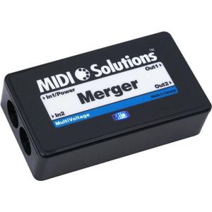 MIDIインターフェイス 2-input MIDI Merger MIDIデバイス MIDI Solutions ソリューション 並行輸入品