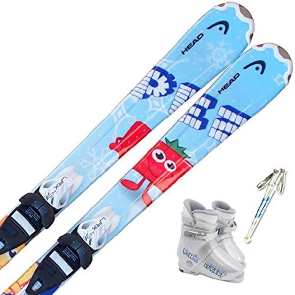 スキー板 137cm Tyrolia金具 ストック105cm ブーツ24c スキーセット ヘッド(H...