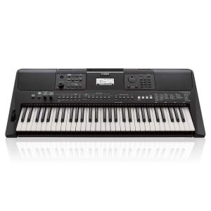 キーボード ヤマハ ポータブルキーボード 61鍵盤 PSR-E463 758音色 音楽制作 サンプリング DJ ブラック