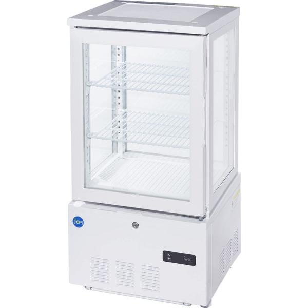 冷蔵ショーケース 業務用(ジェーシーエム)JCM 4面ガラス冷蔵ショーケース(小) 56リットル J...