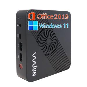 wajun ミニPC Pro-X1(Win 11 Proモデル)/MS Office H&amp;B 201...