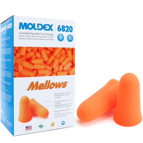 MOLDEX(モルデックス) メローズ 200ペア 6820 耳栓 遮音 睡眠用 いびき 安眠グッズ