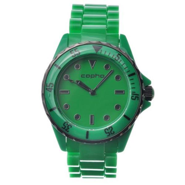 コプハ メンズ レディース SWAGGER スワッガー グリーン クォーツ腕時計 正規輸入品