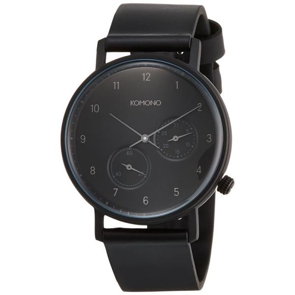 コモノ 腕時計 ワルサー KOM-W4004 メンズ ブラック 並行輸入品
