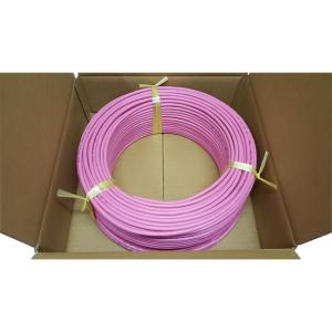 日本製線 高性能ギガビット伝送対応LANケーブル (Cat6) 100m巻(桃色) 0.5 - 4P NSGDT6 (PK) (100)｜tvilbidvirk3