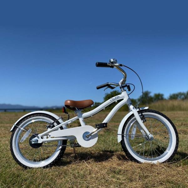レイアロハ16AL (WH) 子供用自転車 16インチ ビーチクルーザー