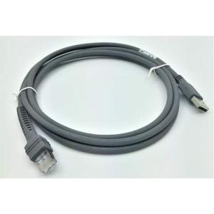 Zebra USB シールドケーブル、2.1m ストレート形状 CBA-U21-S07｜tvilbidvirk5
