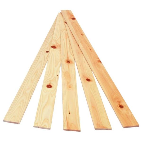 木材・建築資材 国産ひのき DIY ひのき板 1500mm 5枚セット