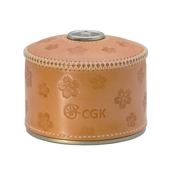 ガス缶カバー CGK ブッテーロレザー OD缶 ガス缶 カバー (230/250サイズ) (ナチュラ...