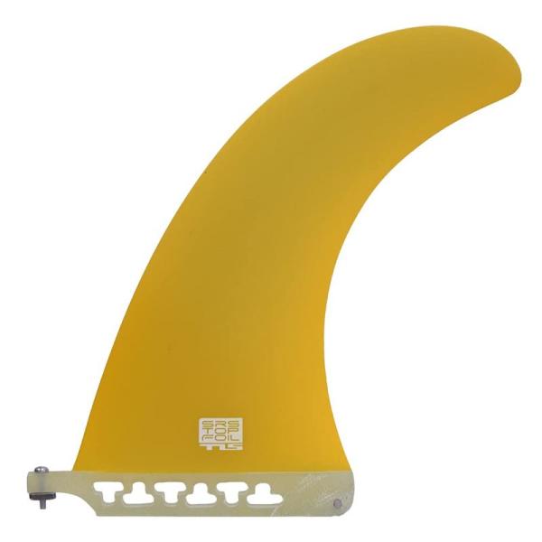 サーフィン用フィン SRS TOP FOIL LONG SINGLE FIN YELLOW 5.5