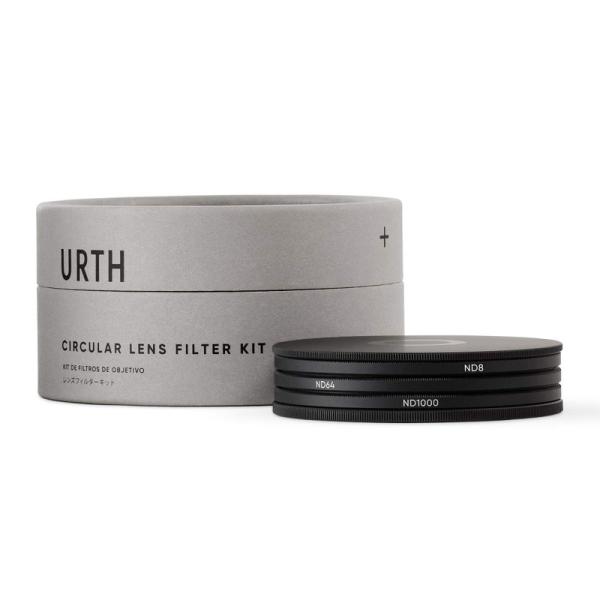 カメラアクセサリー Urth 37mm ND8, ND64, ND1000 レンズフィルターキット ...