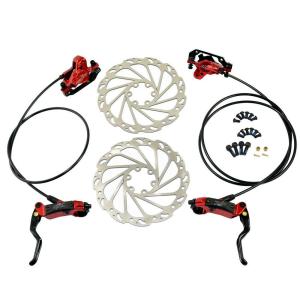 自転車部品 JUIN TECH DB1 MTB E-bike Hydraulic Dual-Piston Disc Brake Set(F+R) w/1｜tvilbidvirk5