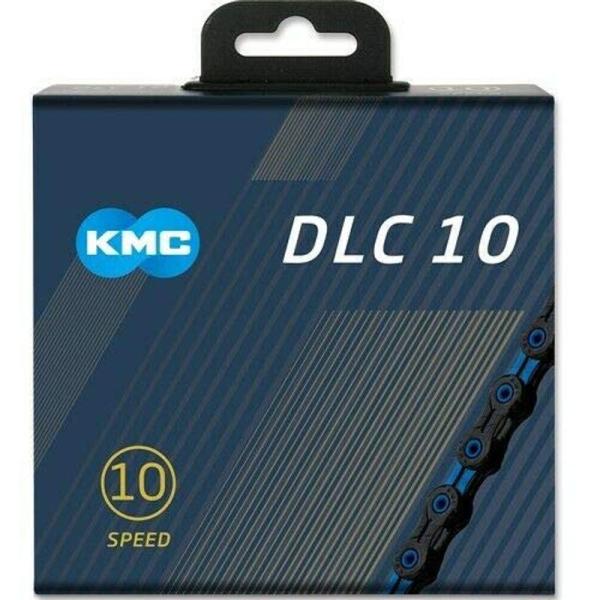 KMC DLC 10 チェーン 10S/10速/10スピード 用 116Links (ブルー) 並行...