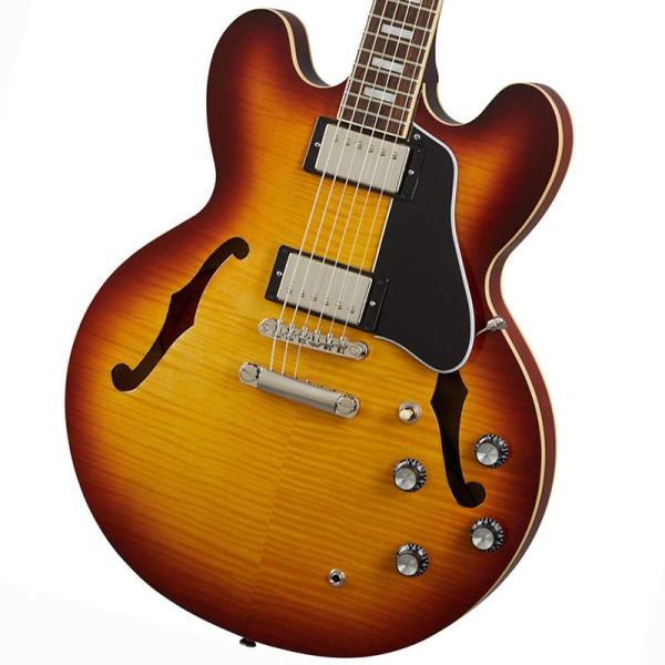 エレキギター Epiphone ES-335 Figured Raspberry Tea Burst