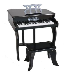 楽器・音楽機材 Schoenhut30-Key Black "Fancy Baby Grand" Piano and Bench3005B｜tvilbidvirk5