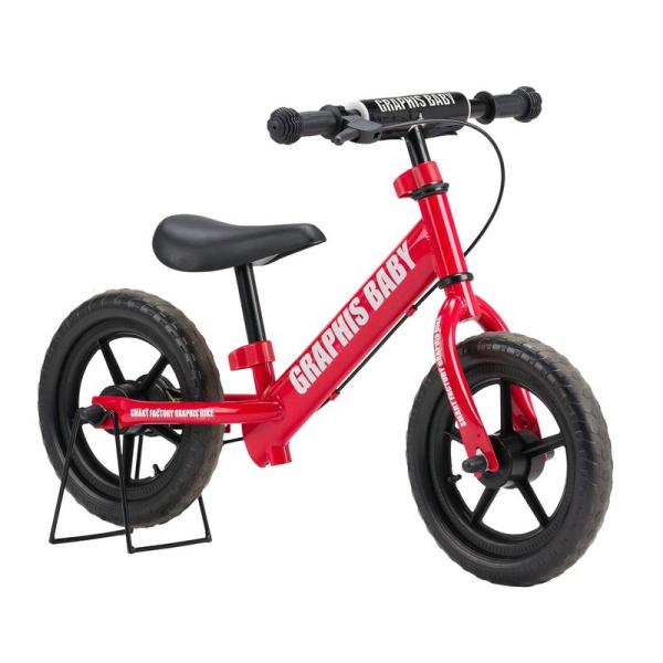 自転車 GRAPHIS(グラフィス) 幼児用 ペダルなし自転車 レッド GR-BABY