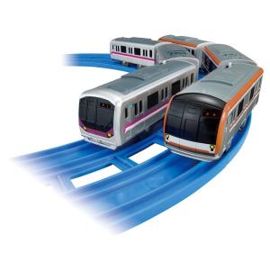 おもちゃ/電車 おもちゃ/プラレール タカラトミー プラレール 東京メトロ半蔵門線08系 ＆ 有楽町線・副都心線10000系 ダブルセット 電車 おもちゃ 3歳以上