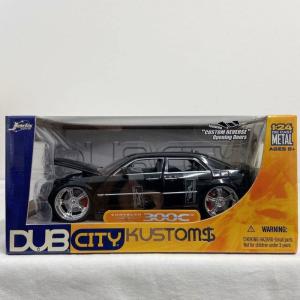 ミニカー・ダイキャストカー 未開封 ブラック Jada toys 1/24 CHRYSLER 300C DUB CITY クライスラー カスタム VIP 完の 未開封 Jada toys 1/24 CHRYSLER 300C Bl｜tvilbidvirk5