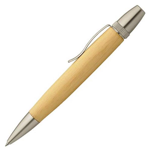 銘木ボールペン | 木曽桧 ヒノキ SP15202 | 全長125mm | 日本製 木軸ペン | 手...