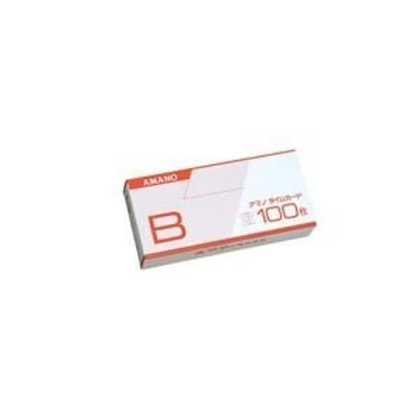 ( お徳用 30セット ) アマノ 標準タイムカードB 100枚入 ×30セット
