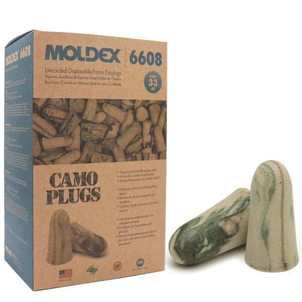 MOLDEX(モルデックス) カモプラグ 200ペア 6608 耳栓 遮音 睡眠用 いびき 安眠グッ...