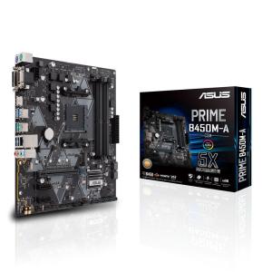 ASUS Prime B450M-A/CSM AMD AM4 (3rd/2nd/1st Gen Ryzen Micro-ATX 商用マザーボ