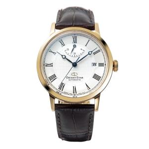 オリエント時計 自動巻き腕時計 オリエントスター エレガントクラシック 機械式(手巻付き) RK-AU0001S メンズ ブラウン