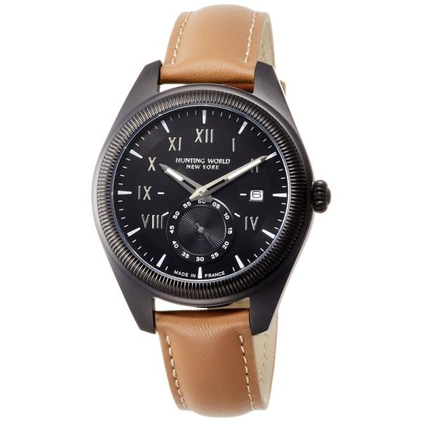 ハンティングワールド 腕時計 HWM002BKBR メンズ 正規輸入品 ブラウン