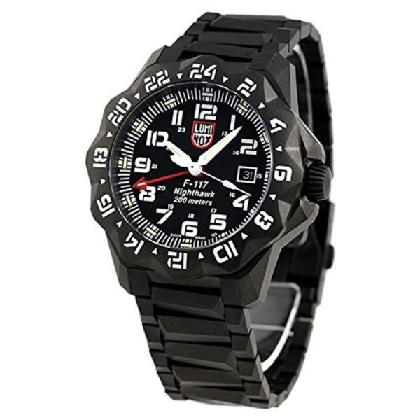 ルミノックスLUMINOX 腕時計 F-117 ナイトホーク 6420シリーズ ブラック 6422 ...