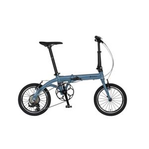 ルノー(RENAULT) 軽量・コンパクト 8.8kg 16インチ 7段変速搭載 折りたたみ自転車 PLATINUM LIGHT8 ブルー
