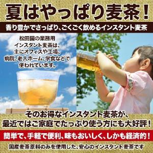 麦茶 粉末茶 業務用インスタント茶 麦茶250...の詳細画像2