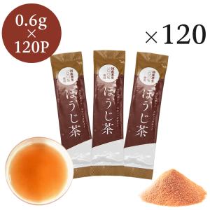 インスタントほうじ茶 スティック　0.6g×120P　粉末茶　パウダー茶　粉茶　粉末緑茶 スティック　業務用　インスタント茶　メール便送料無料