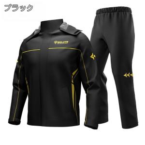 梅雨対応 レインジャケット バイク用レインスー...の詳細画像5