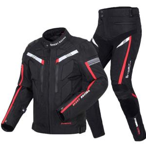 バイク用上下セット メンズジャケット パンツ ...の詳細画像1
