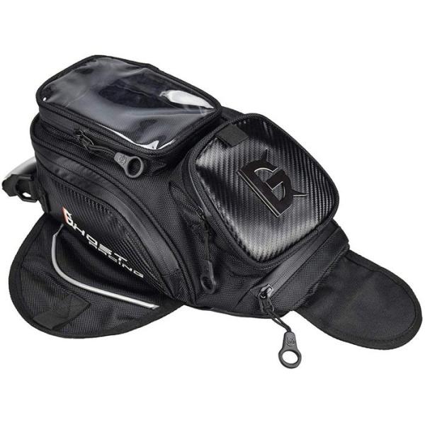 バイク用タンクバッグ シートバッグ ヘルメット収納 バイク用バックパック 大容量 防水 炭繊維 摩耗...