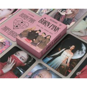 BLACKPINKグッズ フォト カード 55枚 セット トレカ ブラックピンク 写真 フォトカード K-POP 韓国 アイドル LOMOカード 応援 小物 Born Pink World Tour｜twast