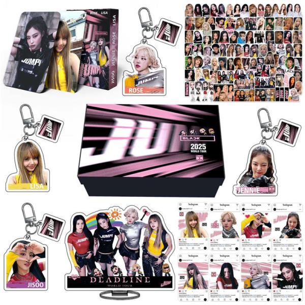 BLACKPINKグッズ ギフトボックス フォトカード JUMP トレカセット 写真 フォトカード ...
