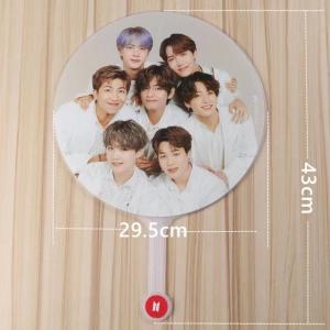 送料無料 BTSグッズ うちわ 団扇 防弾少年...の詳細画像2