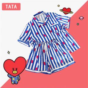 BTSグッズ 夏用 パジャマ ルームウェア 短...の詳細画像1