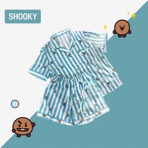 BTSグッズ 夏用 パジャマ ルームウェア 短...の詳細画像5