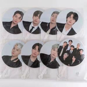 BTSグッズ うちわ Permission to Dance 団扇 防弾少年団 バンタン BTS 写真 応援グッズ ARMY 夏 人気 韓流 韓国 女の子 男の子 小学生 中学生 扇子