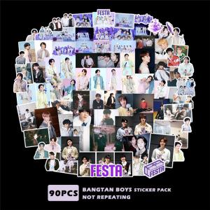 BTS グッズ メモ帳 80枚セット 写真入り メモパッド K-POP : スター