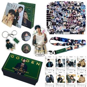 JUNG KOOKグッズ GOLDEN ギフトボックス フォトカード グク テープ セット トレカ BTS 写真 バンタン フォトカード K-POP 韓国 ジョングク キーリング｜twast