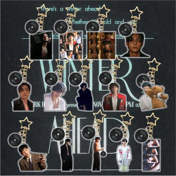 2番目半額 Vグッズ テヒョン 防弾少年団 BTS バンタン キーリング Winter Ahead ...